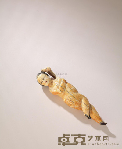 清早期 象牙美人 长14cm