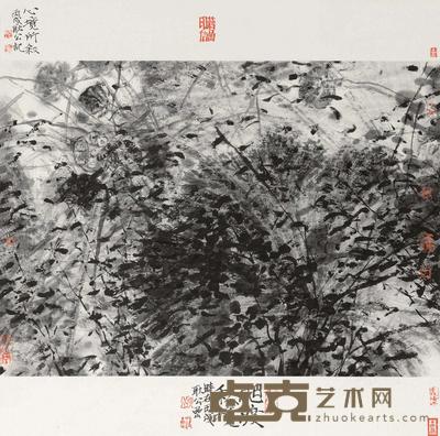 蒋嵒 2006年作 心境所叙 镜心 66×67cm