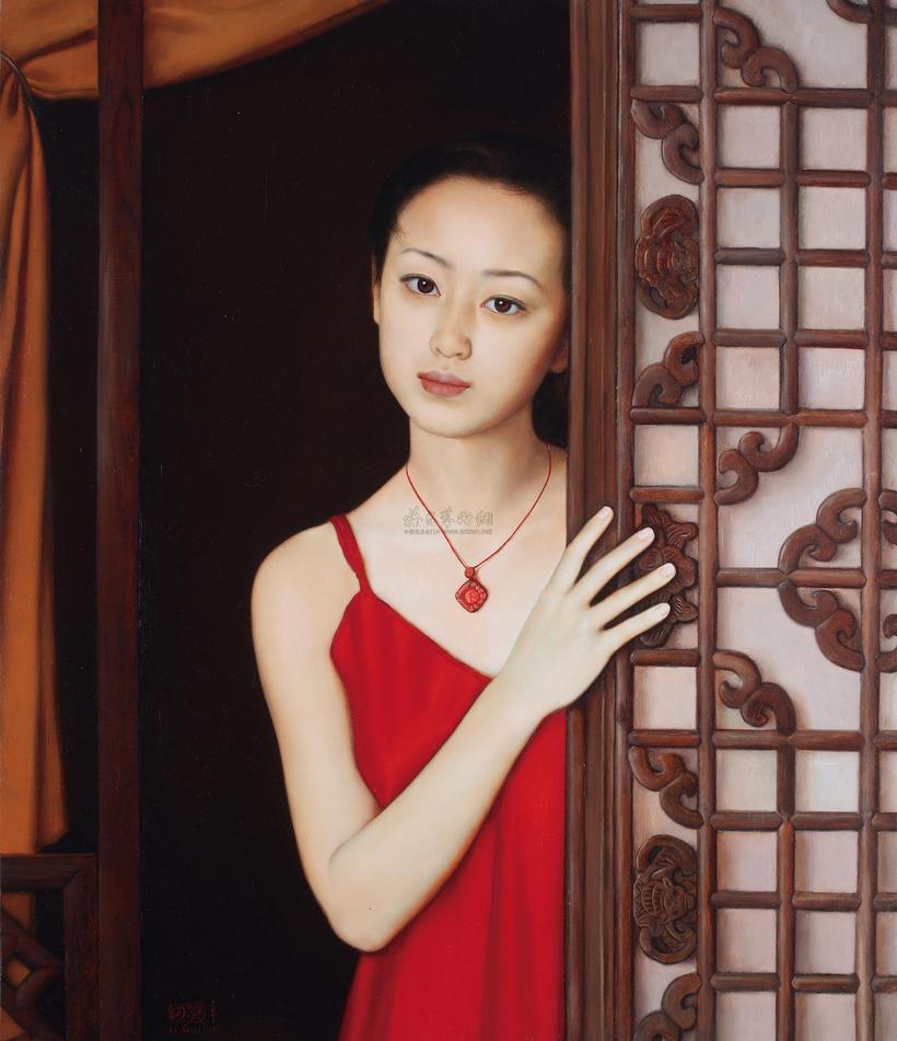 李贵君 2001年作 被祝福的婚姻