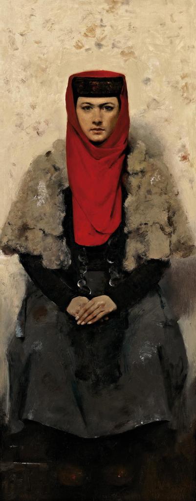 郭润文 2012年作 姑丽胡玛尔的肖像