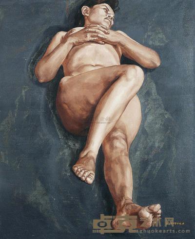 喻红 1990年作 忧郁 80×65cm