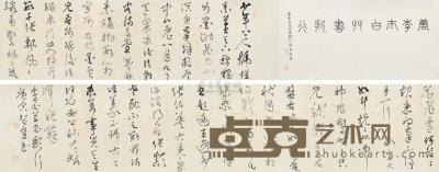 张智重 2010年作 草书李白诗 手卷 32×269cm