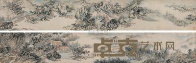 佚名 深山清话 手卷 22×274cm