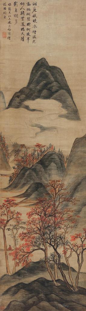 潘恭寿 洞庭秋色 立轴