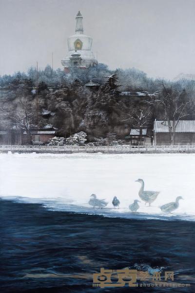 马冰 2007年作 北海无声 192×129cm