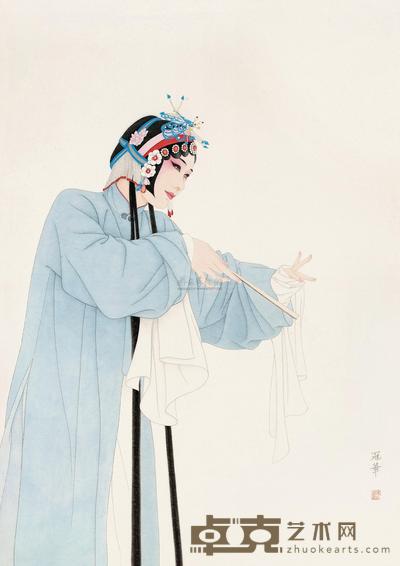 吴冠华 姹紫嫣红 镜心 112×80cm