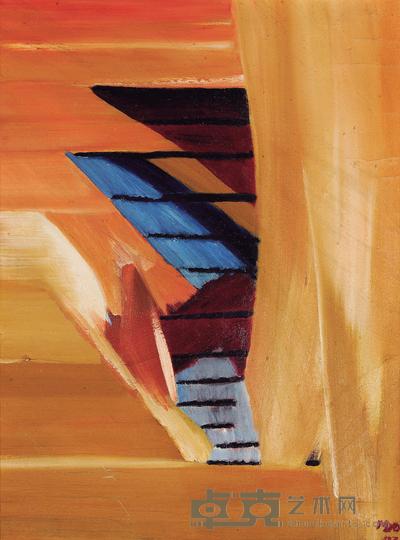 墨客 2003年作 心帆 64×45cm