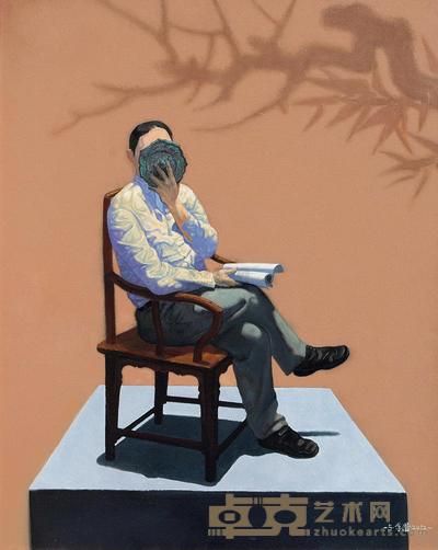 李沣 2012年作 镜花缘 100×80cm
