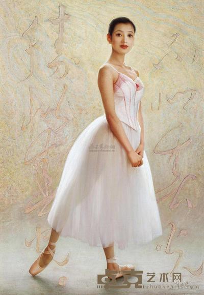 翟欣建 2000年作 女演员 117×81cm