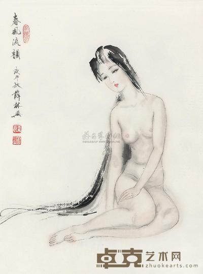 薛林兴 春风流韵 镜心 67×51cm