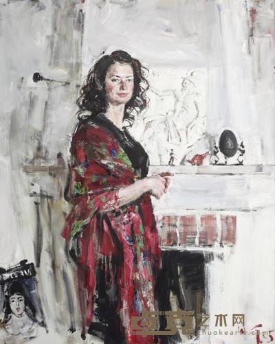 HARWATE HO 红衣女孩 150×120cm