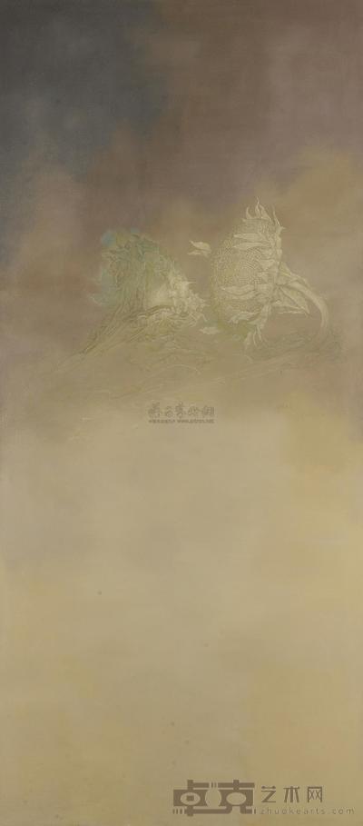 彭伟衡 向日葵 200×45cm