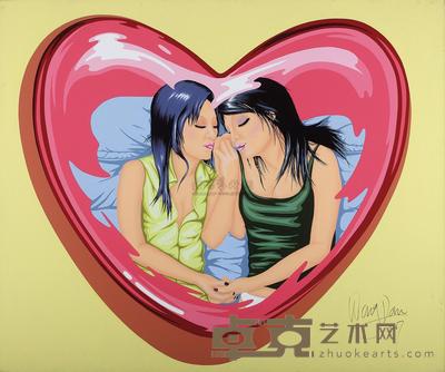 王丹 2007年作 午夜时分 150×180cm