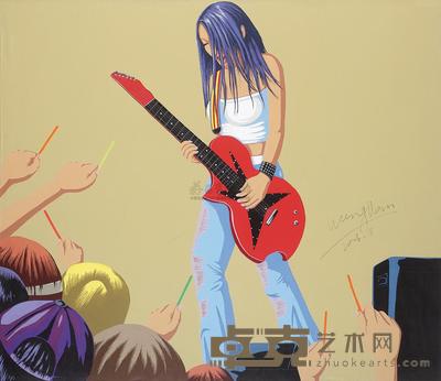 王丹 2006年作 荣耀时刻 130×150cm