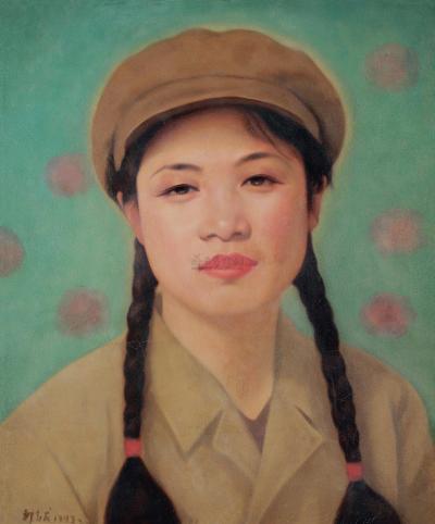 祁志龙 1997年作 女兵