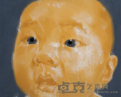 沈晓彤 2008年作 小孩儿系列嘻嘻3 80×100cm