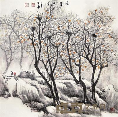 张爱国 2011年作 燕山小景 镜心 69×68cm