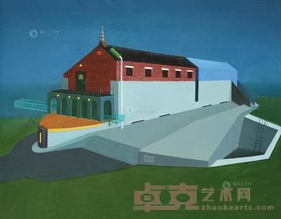 米可 2006年作 欲望之城 80×100cm