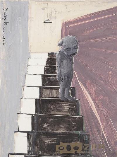 肖喆洛 2007年作 无题 57×43cm