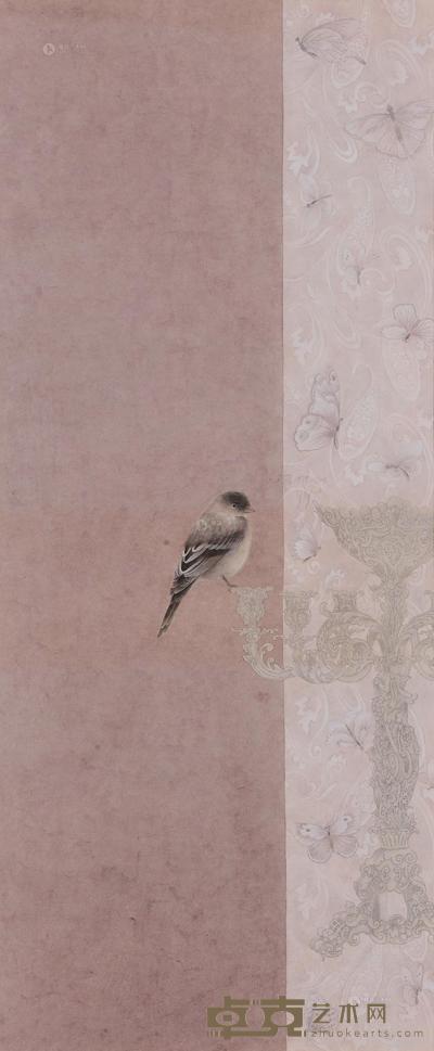高茜 时光 镜心 77×33cm