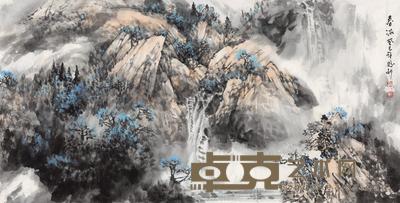 师恩钊 2013年作 春浓 镜心 68×136cm