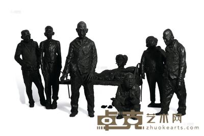 卢征远（当代） 2006年作 天堂（精神病患者） 72×40×40cm；14×22×28cm；21×14×53cm；17×19×53cm；16×12×61cm；21×14×58cm；21×14×58cm