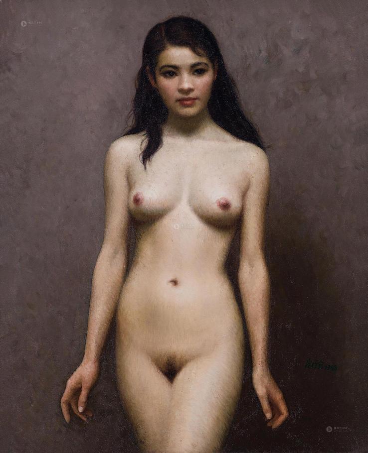 靳尚谊 1988年作 女人体