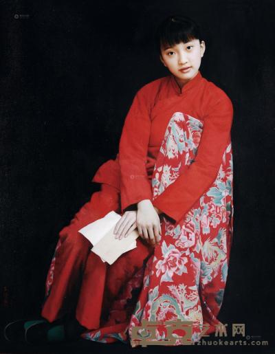 王沂东 2006年作 红妆 100×80cm