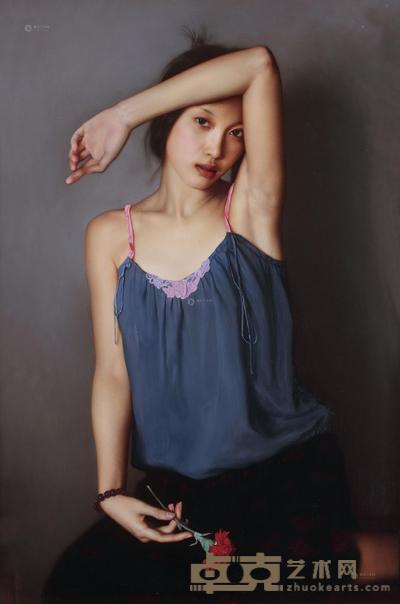 李贵君 2006年作 熟悉的目光 90×60cm