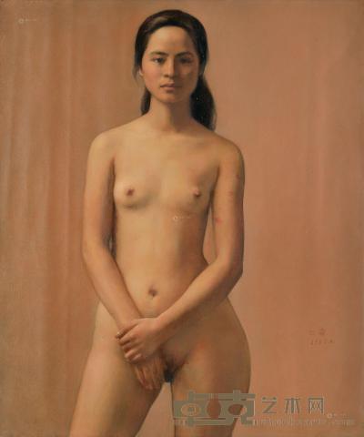 杨飞云 1986年作 女人体 72×60cm