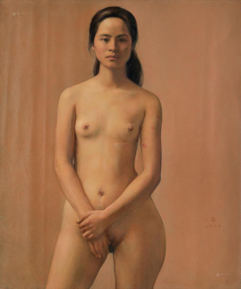 杨飞云 1986年作 女人体