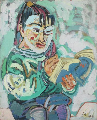 申玲 1993年作 阅读