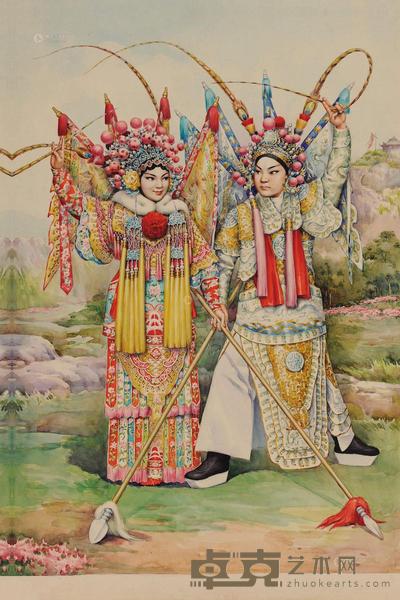 张瑞恒 穆柯寨 镜心 72×50cm