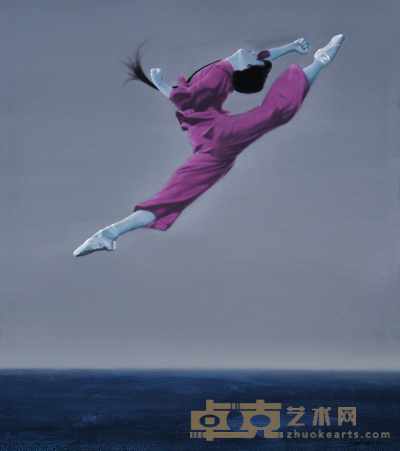 陶兴琳 2012年作 飞越长城NO.3 90×80cm