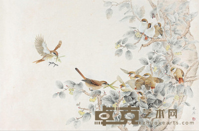 朱小元 爱在五月 镜心 60×91cm