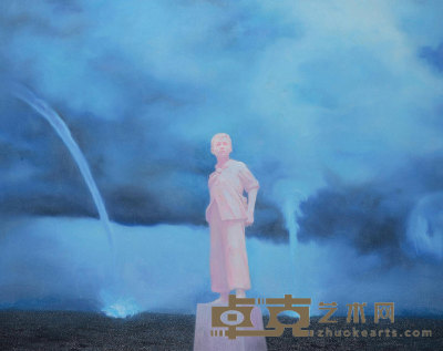 吉磊 2005年作 传说12——斗天 150×190cm