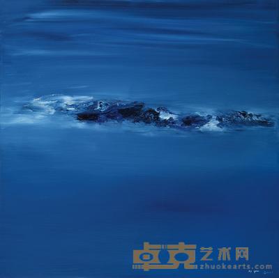 杨莫桐 2013年作 灵·一 100×100cm