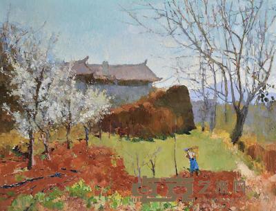 张志明 2013年作 春阳花开 90×115cm