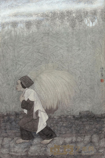 王炳炎 人物（特邀） 镜框 70×46.5cm