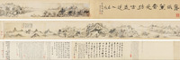 董其昌 仿方方壶山水 手卷