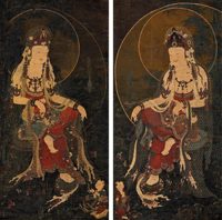 佚名 造像 立轴