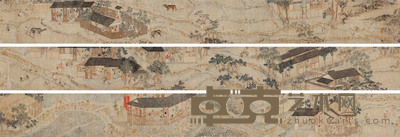 佚名 耕织图卷 手卷 29×779cm