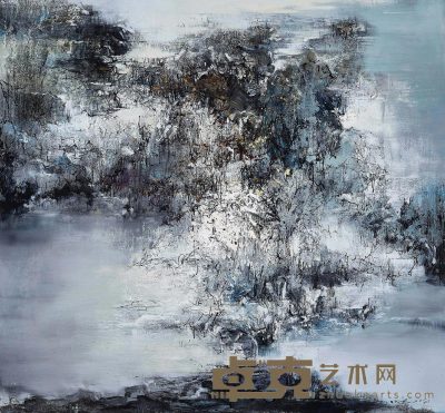刘玖通 2013年作 河山终古是天涯 130×140cm