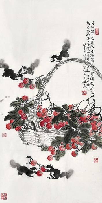 姚天沐 2013年作 松趣 镜心