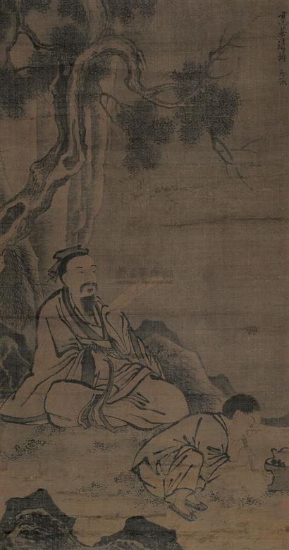 佚名 山水 立轴