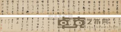 董其昌 行书雪松歌 手卷 31×233cm