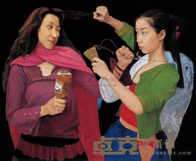 王子骄 2004年作 预言 100×120cm