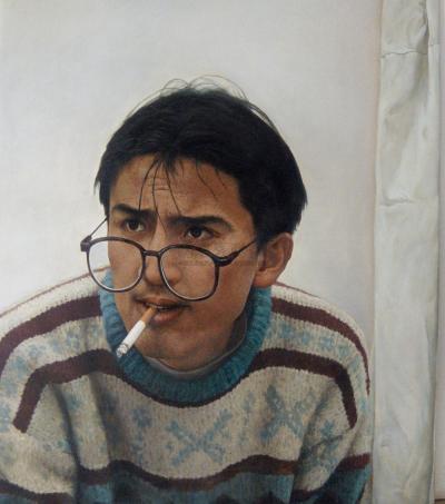 王泽 1992年作 最后一支烟
