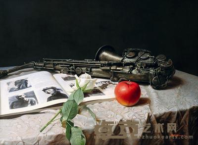 熊胜强 2006年作 思念 70.5×93.2cm
