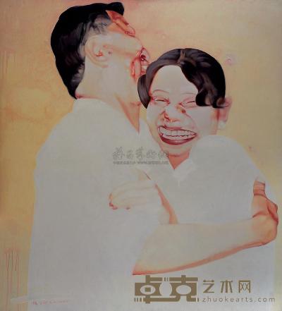 杨少斌 1997年作 舞伴 110×110cm
